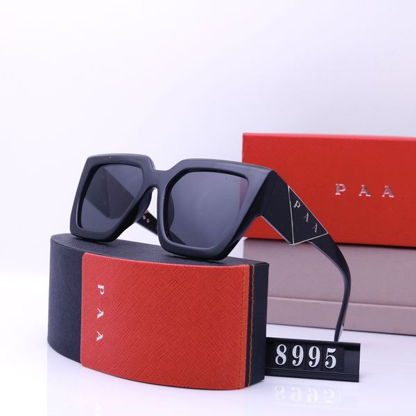 Yeni Moda Tasarımcı Güneş Gözlüğü Üst Görünümlü Lüks Dikdörtgen Güneş Gözlüğü Kadınlar Erkekler Vintagesquare Shades Kalın Çerçeve Çıplak Sunnies Unisex Güneş Gözlüğü Kutu