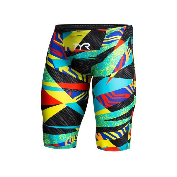 Trunk da nuoto da uomo Lycra Pattern Shorts rapido marittimo sport marittimo Pantalones pantaloni jammer surf pantaloni per le mutande di sicurezza 240416 240416