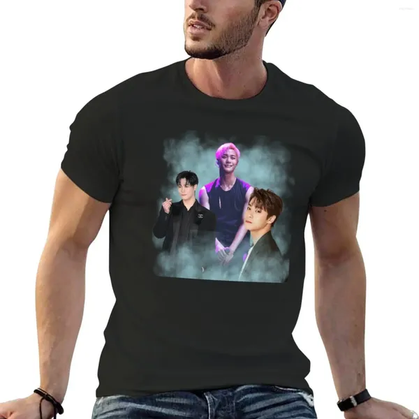 Men's Polos Moonbin - Astro Kpop camiseta preta camiseta curta camiseta de manga curta camisetas para homens