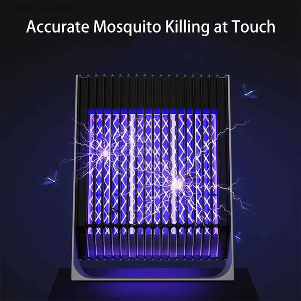 Lampade killer di zanzare 3 in 1 Lampada elettrica Mosquito Flycatcher Repellente per insetti YQ240417