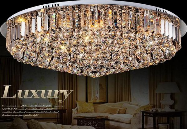 LED CRISTAL TECELOING LIGHT ROUNTE ROUNTE E14 LIDRA DE CANDERIER LUDER DE CRISTRAL K9 CRISTAL PRIATO CROMO CROME