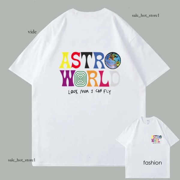 Magliette da basket maschile designer maschi donne estate magliette corte scozzesi uomo moda hiphop magliette astroworld tops vestiti a tee 6018 9327 7990