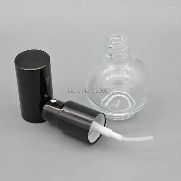 Garrafas de armazenamento 20 ml garrafa de perfume portátil de vidro transparente com spray em estojo de parfum vazio para a Lady F849