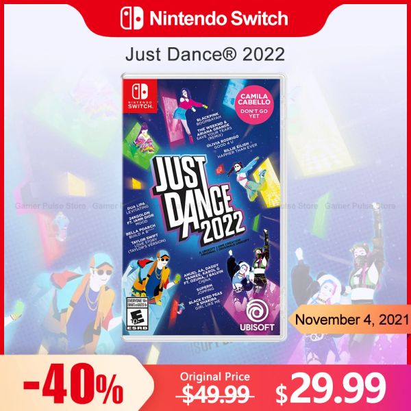 Offerte Dance 2022 Nintendo Switch Games 100% Original Physical Card Genre 16 giocatori per Switch OLED Lite Game Console