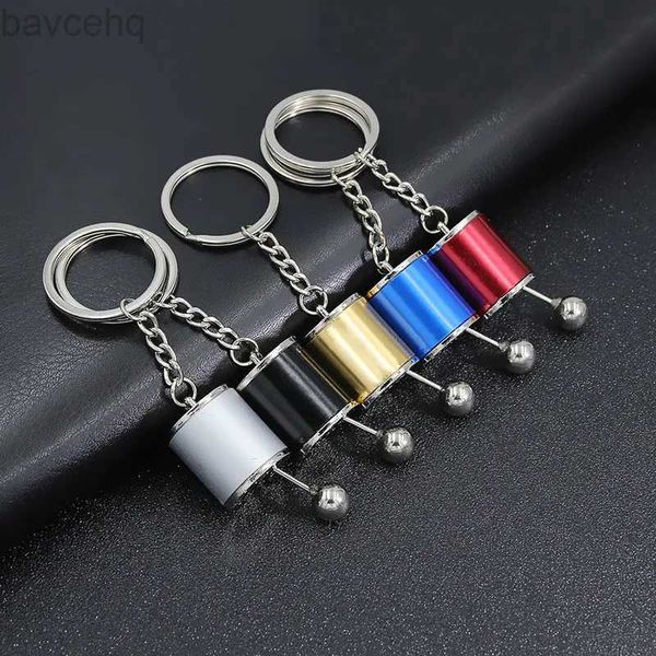 Keychains Lanyards Creative Car 6 Speed Gearbox Getriebe Keychain Schaltgetriebe