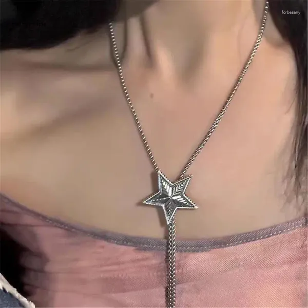 Ремни B36D Lariat Star Carvings Carving Sender Collece Cool Chokers для девочек по талии цепь