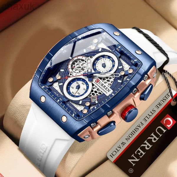 Armbanduhr Curren Top Brand Herren Uhren Luxusquadrat