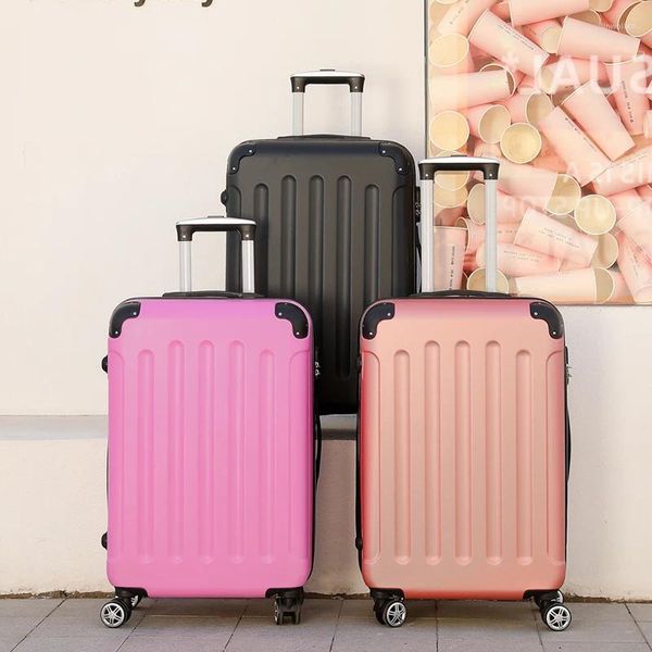 Borse di stoccaggio Casella da barra da 20 pollici 55x35x23cm Una valigia che può essere trasportata su una password del bagaglio del carrello del carrello dell'aereo