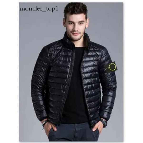 Jackets masculinos Luxury Stone Jacket Designer Men Women Down Canada Canadá Northern Winter Island Island Distrannteiro Impressão Contraste Cor quente e à prova de vento 1295