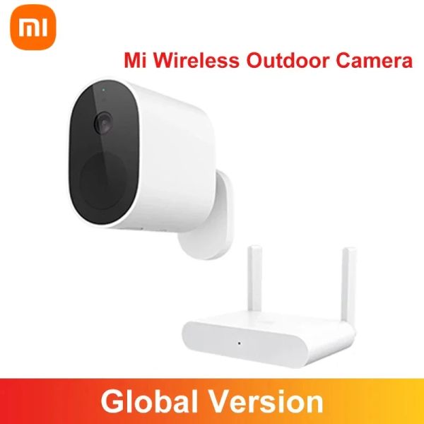 Системная глобальная версия Xiaomi Mi Беспроводная наружная IP -камера 5700 мАч аккумулятор 1080p Smart Home Security Cam Водонепроницаемое ночное видение