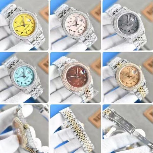 Роскошные Babysbreate Diamonds Mens Watch Designer Womens Watches Высококачественные автоматические механические механические перемещения.