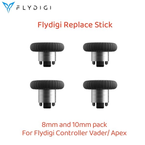 Fareler Orijinal Flydigi Değiştirin Stick 8mm ve 10mm Paket Flydigi Apex 4/ Apex 3/ Apex 2/ Vader 2/ Vader 3