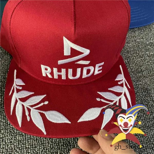 Cappelli rhude per uomini ricami rhude berbo da baseball uomini rh berretto da donna rhude hat hat hat a corpasollo esterno regolabile rhude cap 764