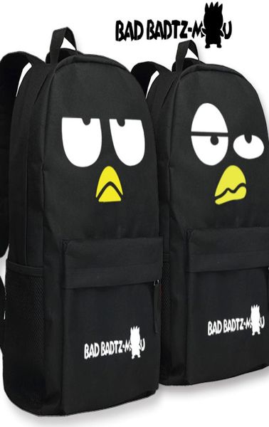 Рюкзак пингвинов Bad Badtz Maru Day Pack Cartoon School Bag Случа