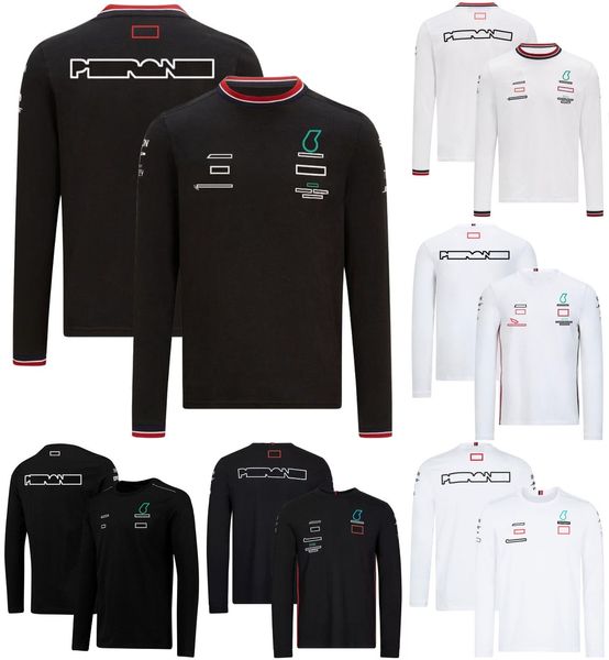 T-shirts masculina F1 F1 Formula 1 Terno de corrida de corrida de mangas compridas uniformes uniformes tops verão esportes extremos camisetas de camisa respirável