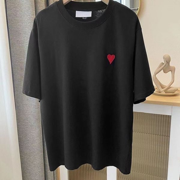 Designer Herren neuer T-Shirt Herren Sporthemd Frauen T-Shirt französische High-End-Designer Klassische Liebe Baumwolle Casual T-Shirt