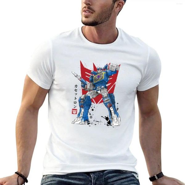 Polos masculinos Sumi-e camiseta de camisetas personalizadas T-shirts