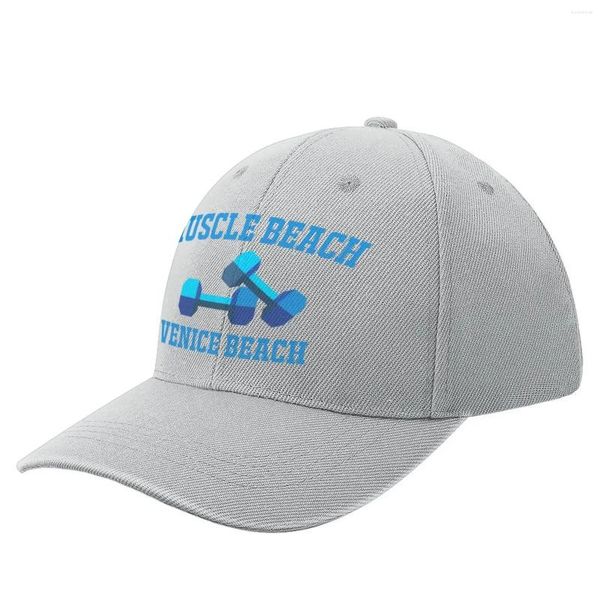 Ball Caps Muscle Beach - Venice Baseball Cap Bast High Hat Hat Military Tactical Brand Man for Women Men's