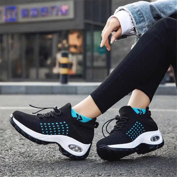 Scarpe casual numero 36 sneaker resistenti a slittamento Donne Vulcanizza Vulcanizza Traspirazione traspirabile Drop Sport Modelli di marchi globali