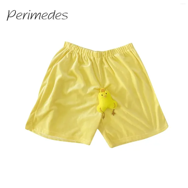 Calça de dormir masculina casal pequeno nariz 2024 calças de pijama shorts de verão elástico