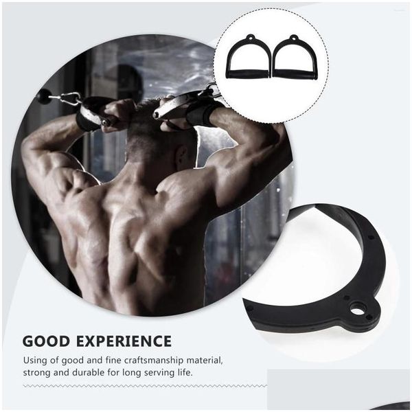 Acessórios 2 PCs Sports Handle Motion Pro conveniente banda de resistência apêndice substituível ginásio plástico manipula s entrega de queda de fitness dhiyg