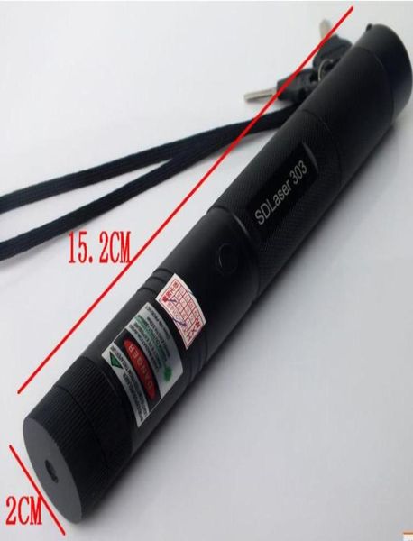 Super mächtiger militärisch grünes rot blau violett laser pointer 532nm hohe korm led Taschenlampe Lazer SD Laser 303 Moderator Jagd T1881279