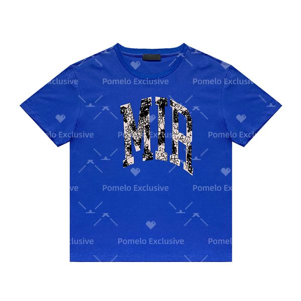 Футболка мужская женская дизайнерская дизайнерская короткая летняя модная рубашка повседневная с фирменными буквами хип-хоп-стрит футболка удобная и дышащая
