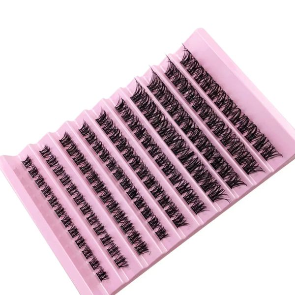 120 cluster segmentou Falso Extension Eyelash DIY Ferramentas de maquiagem individuais de cílios