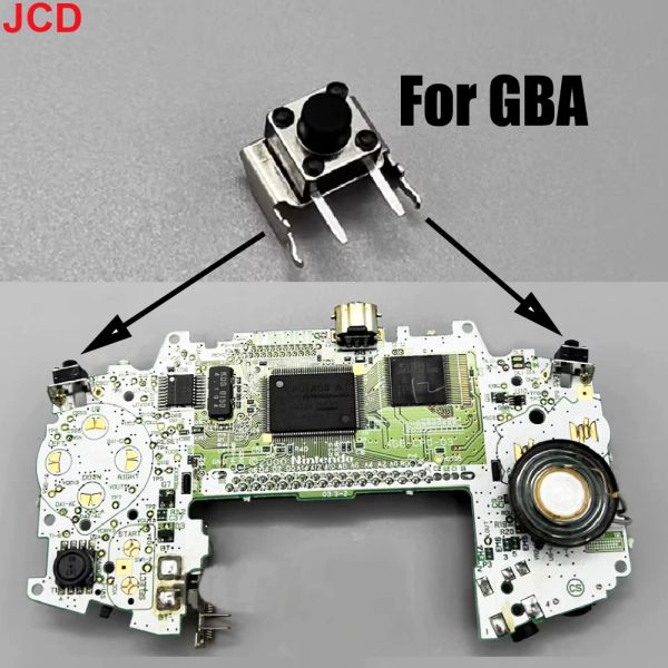 Lautsprecher JCD 1PCS für GBA Gameboy Advance SP links rechte Schulter -Trigger -Taste -Schalter für GBA SP L R -Tastatur -Mikroschalter