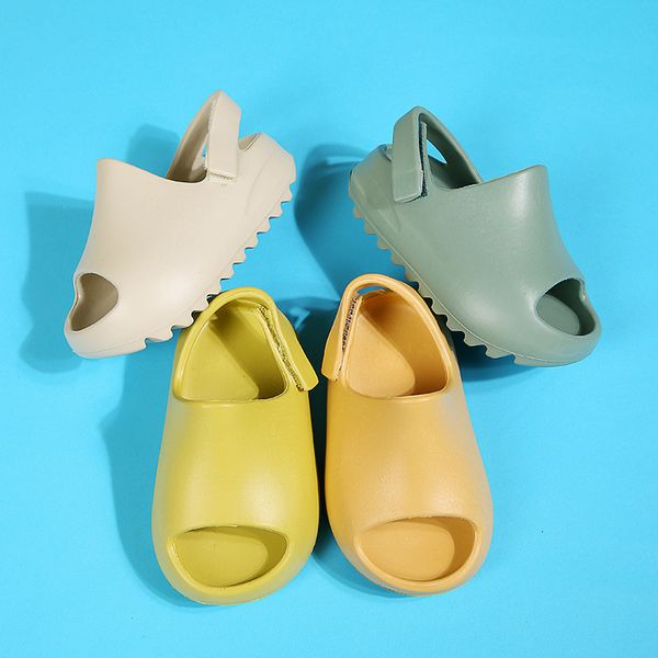 2024 Brand Eva desliza meninas Meninas Sapatos de sandálias de sandálias para crianças designer bebê criança sandálias de menina pantufa infantil 220618