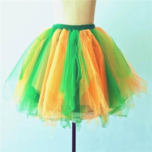 Gonne che vendono donne classiche ballette principessa soffice design carino illuminare mini gonna lampeggiante tutu per donne