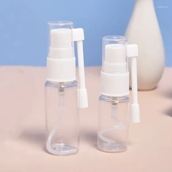 Garrafas de armazenamento 10 ml/15 ml de spray oral plástico contêiner vazio água líquido névoado atomizador de cosméticos portátil
