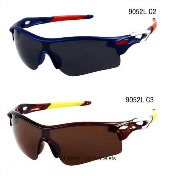 Oak-9052 Sport Radsportdesigner Sonnenbrille für Frauen im Freien im Freien im Freien mit Fahrradbreckbrillen polarisierte TR90 Photochrome Sonnenbrille läuft Sportmänner reiten Sonnenbrillen NQL9