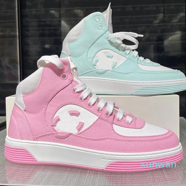 Frühjahr Sneaker Candy Designer Sneaker Sneakers Schnüre-up-Leinwand Freizeitschuhe Männer Frauen Tennis Training High-Tops Freizeitschuhe All Star Sneaker 1: 1 Top Mirror Qualit