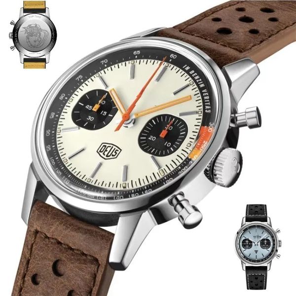 Andere Uhren Luxus Top Time Series Top AAA Brand Men's Watch Professional Aviation Timing Panda Eye Business Sports Uhr für Man 230601