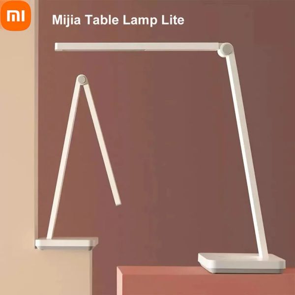 Produtos Xiaomi Mijia Lâmpada de mesa Lite Inteligente Mi Lâmpada Led Lâmpada Proteção para os olhos 4000k 500 lúmens Mesa escuro Lâmpada noturna leve