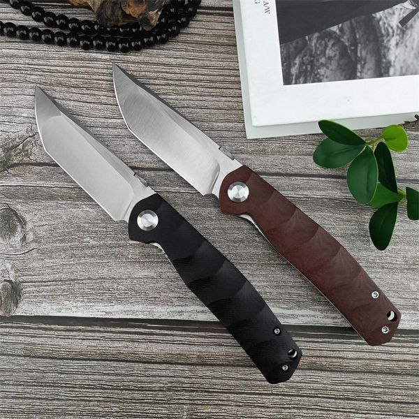 2 Modelos 520 Faca dobrável ao ar livre D2 Blade G10 Handelamento Camping Knives Utility Sobrevivência Tactical Pocket Tool 535 15535 940 15080 F95NL