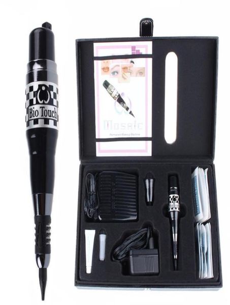 USA Biotouch Mosaic Tattoo Kits Permanent Make -up Rotary Machine Pen Schönheitsausrüstung für Augenbrauen Eyeliner Lippen Kosmetik Make -up 6837991