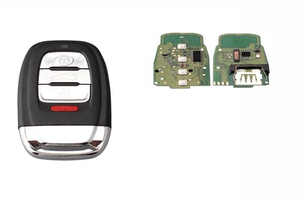 31Buttons Smart Remote Keyless FOB para Audi A q r s tt quattro 20152016 para iyzfbsb802 315mhz9999554
