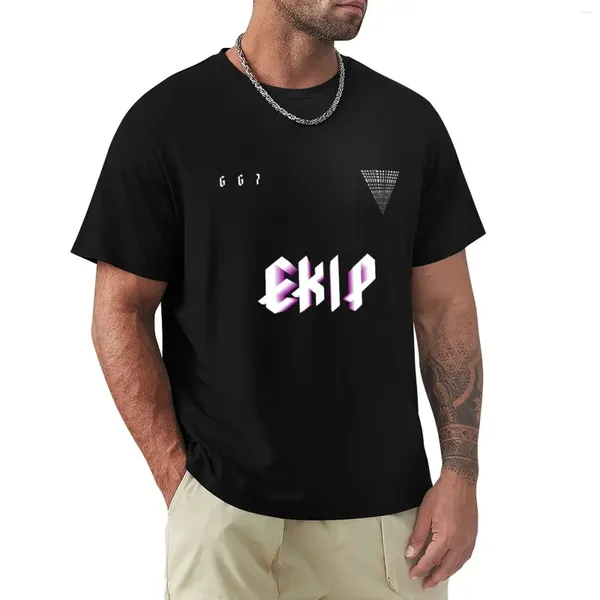 Men's Polos Ekip congelamento Corleone 667 T-shirt Roupas hippie Graphics Summer Plus Tamanhos Mens camisetas gráficas Hip Hop