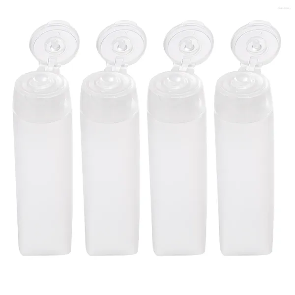 Garrafas de armazenamento 4pcs 30 ml de dispensador de recipiente espremido vazio garrafa de tubo de cosméticos com para uso de viagens Essentials