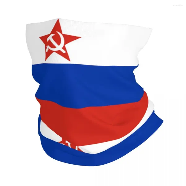 Lenços comunismo moderno russa sinaliza social bandana pescoço balaclavas embrulha bandeira quente de lenço correndo para homens mulheres lavajustáveis para adultos