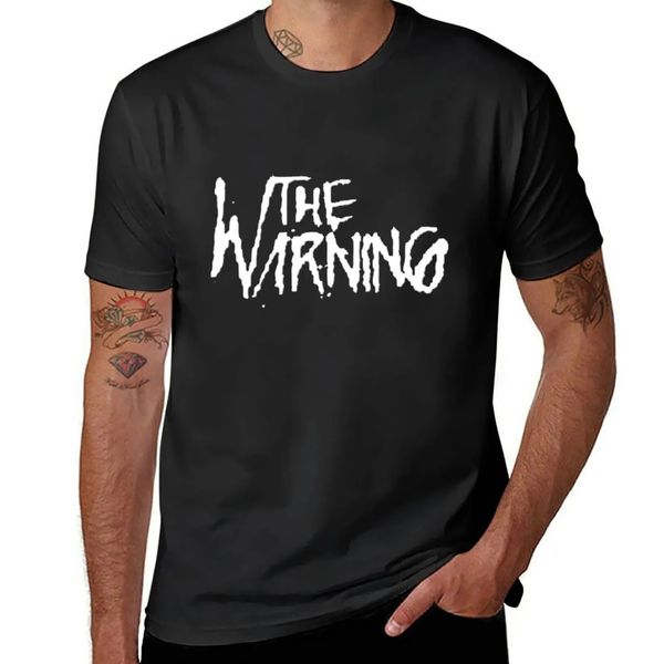 Der Warnung ist ein mexikanisches Rock-T-Shirt Plus Size T-Shirts schnell trocknendem Hemd Normal weiße T-Shirts Männer 240409