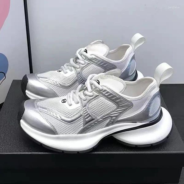 Lässige Schuhe für Frauen klobig weiße Luxary Sneaker Ladies Running Shoe Model Hilfsfrau Designer Sport Fitness Schuhe