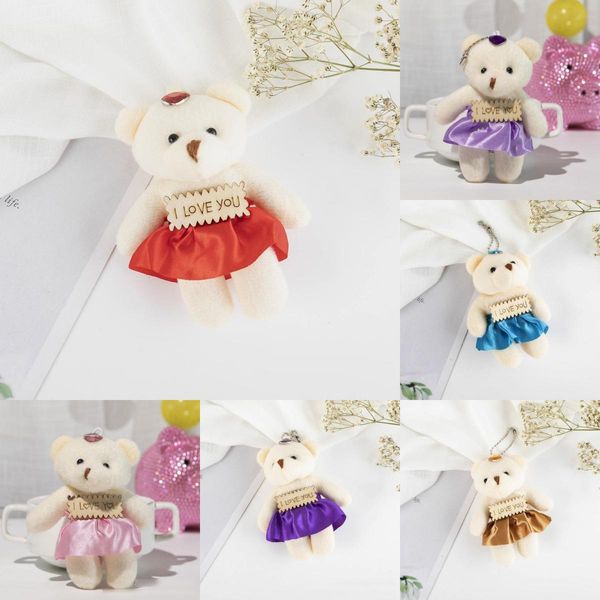 Flower Bouquet Frhoran, One Piece Bear Coll, плюшевая игрушка Yiwu, маленькая подвеска