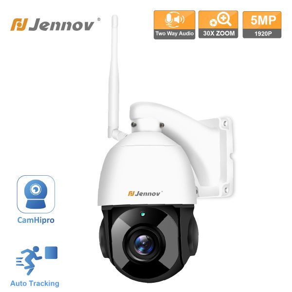 Система 5MP PTZ 30x Zoom Video Suppelance HD IP WiFi Outdoor Home беспроводной видеонаблюдение двухстороннее аудио Wi -Fi AI Auto Tracking Camera Camera