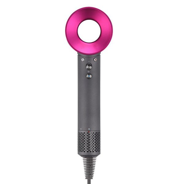 Estoque disponível mini secador de cabelo doméstico com difusor para cabelos encaracolados secador de cabelo multifuncional para homens mulheres 1600W de alta potência