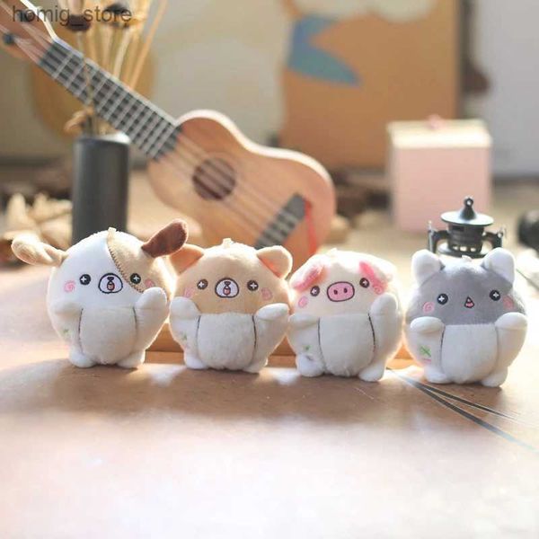 Плюшевые брелки мультфильм животные плюшевые игрушечные щенки котенок пигги -медвежь