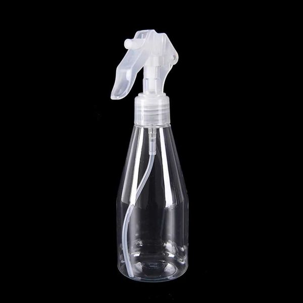 Spruzzatori da 200 ml di bottiglia spray portatile in plastica trasparente Atomizzatore di umidità Atomizzatore pentola a nebbia fine bottiglie di capelli per capelli strumenti per capelli