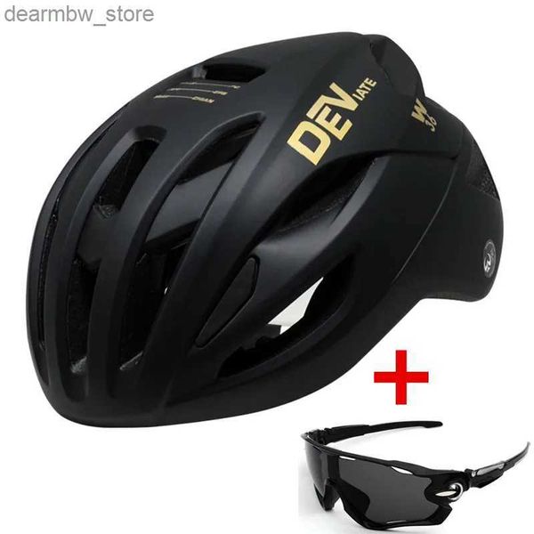 Maschere per ciclismo Maschere Dev Nuovo casco ciclistico Capacete Ciclismo Ciclismo Casco da bici da strada per la bici da bici da uomo e donne Mtb Bicycle Helmet L48